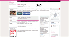 Desktop Screenshot of bpw-stuttgart.de