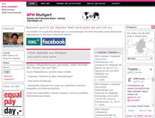 Tablet Screenshot of bpw-stuttgart.de